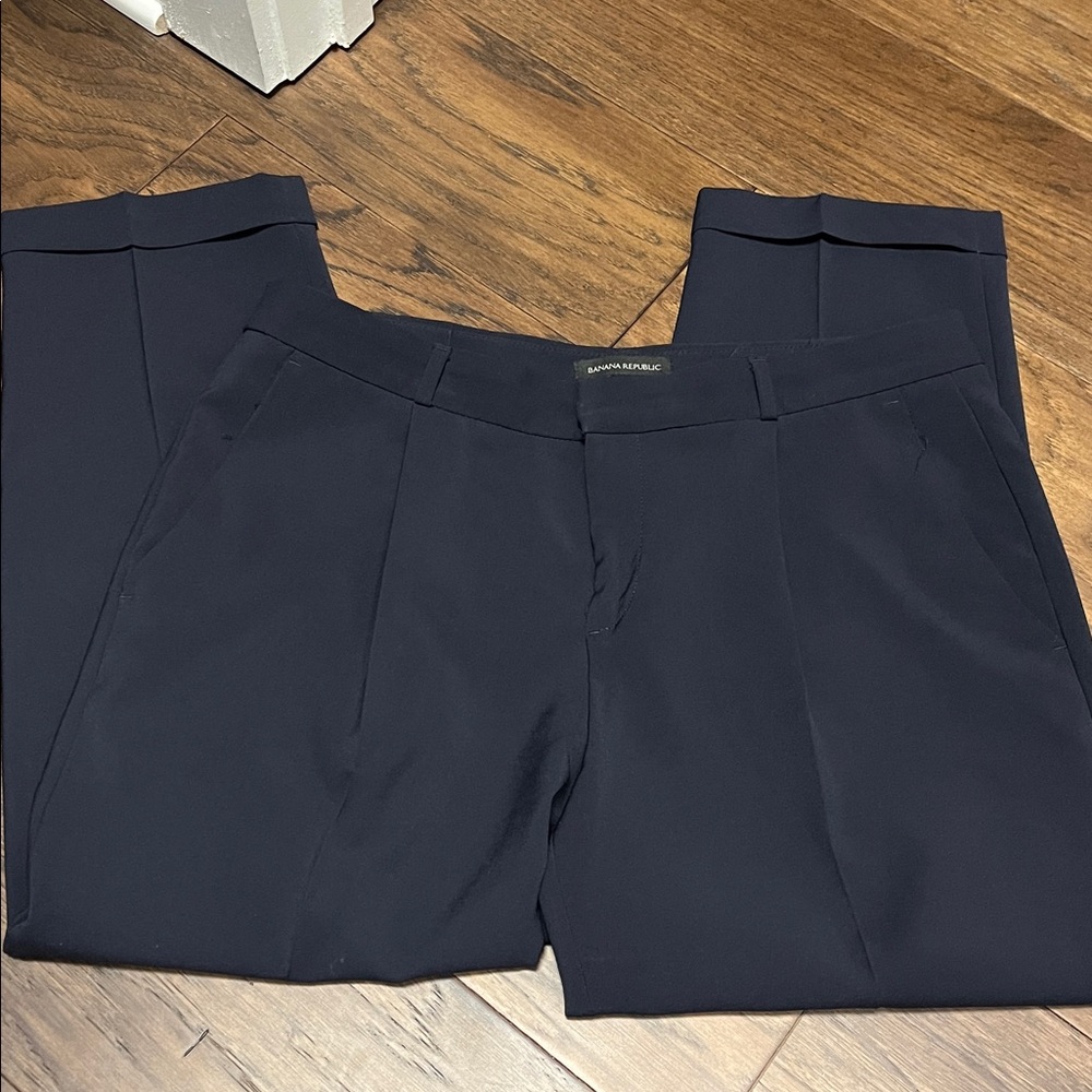 BANANA REPUBLIC - Avery modern fit cuffed crop pants size 10P